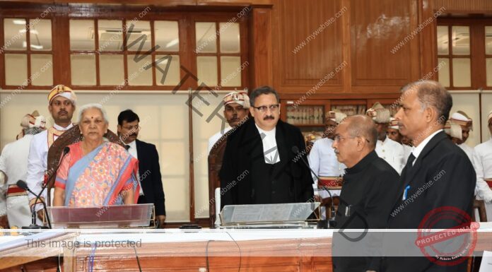 Justice Pritinker Diwaker sworn in as Chief Justice of Allahabad High Court