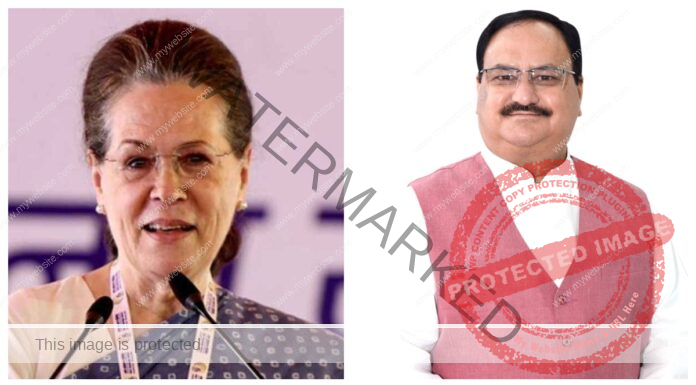 Sonia, Nadda arrive in Rajya Sabha unopposed