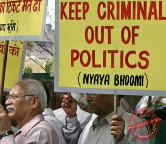 1697 tainted with declared criminal cases for ‘Bhaymukht Samaj’ in 18th Lok Sabha