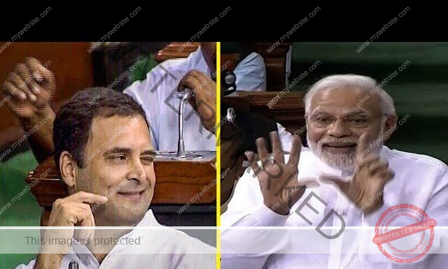 Modi slams Congress ‘Could not touch 100-mark in 10 years’, Congress calls him ‘one-third PM’