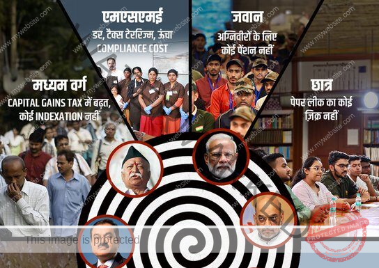 21st century Lotus-shaped Chakravyuh is trapping India, controlled by six figures: Rahul Gandhi