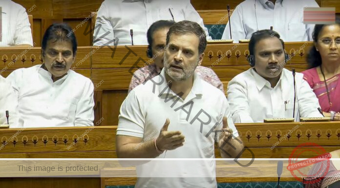 Modi’s ‘non-biological’ remark jeered at in LS, Rahul mocks ‘Parmatma’ connection
