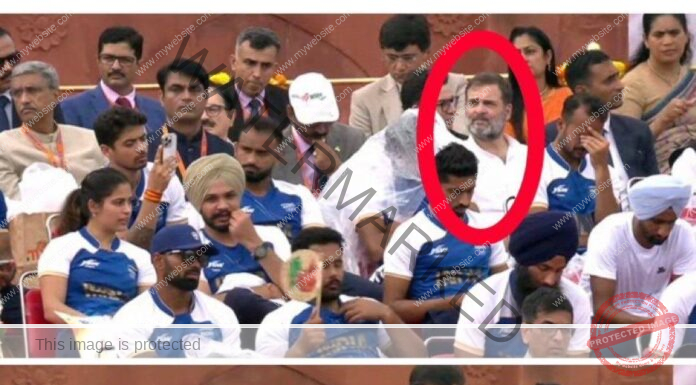 “Respect for Olympians” made Defence ministry make LoP Rahul Gandhi sit in fifth row as senior ministers fail to respect Olympians