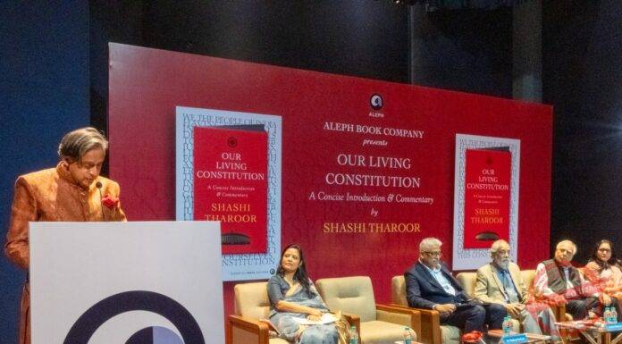 ‘Descendants of those who rejected Constitution defending it today’, Tharoor targets RSS