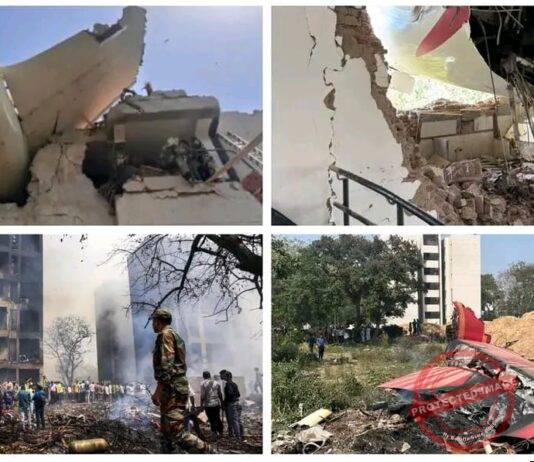 London-bound flight with 242 passengers on board crashes near Ahmedabad