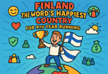 Finland Smiles Again, emerges World’s Happiest Nation for the 9th Time