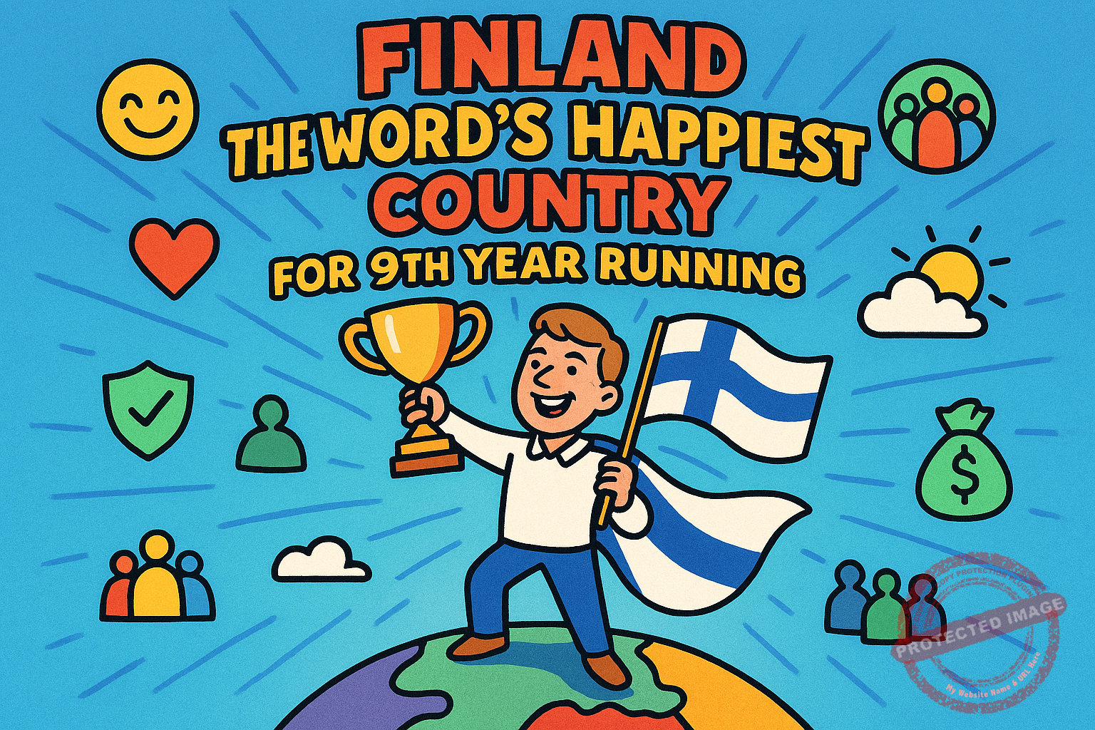 Finland Smiles Again, emerges World’s Happiest Nation for the 9th Time
