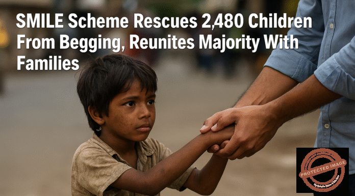 From Streets to Classrooms: 2,480 Children Rehabilitated Under SMILE Scheme