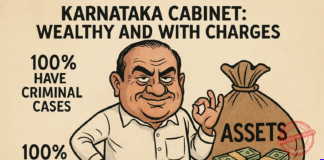 Karnataka cabinet aces wealth race, scores full marks in criminal cases