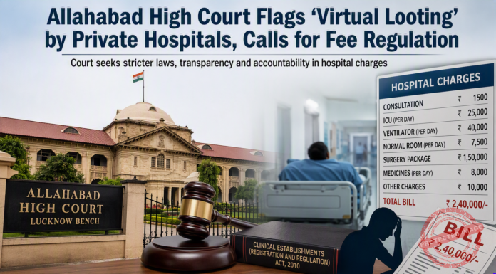 Allahabad HC Questions Arbitrary Hospital Charges, Seeks Fee Regulation Framework