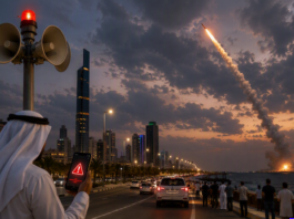 Missile Threat Triggers Rare Emergency Alert in Saudi Arabia