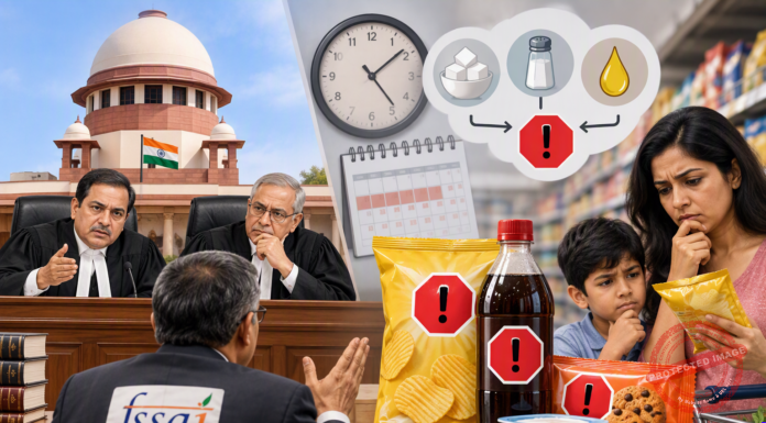 SC Questions FSSAI Over Slow Recipe for Food Warnings