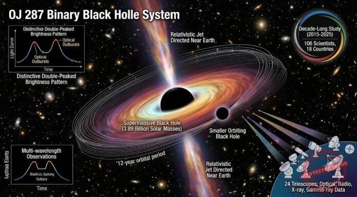 Decade-Long Study Offers Fresh Clues on Rare Binary Black Hole System