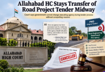 Road Tender Transfer Halted by Allahabad HC