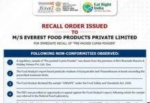 FSSAI Orders Recall of Everest Cumin Powder After Pesticide Residues Found