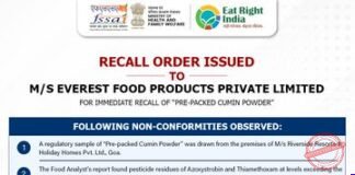 FSSAI Orders Recall of Everest Cumin Powder After Pesticide Residues Found