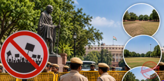 Jantar Mantar Dropped from Delhi Protest Map