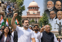 Rahul Gandhi Announces March to Supreme Court; Congress Vows to Continue Protest Until CEC Is Removed